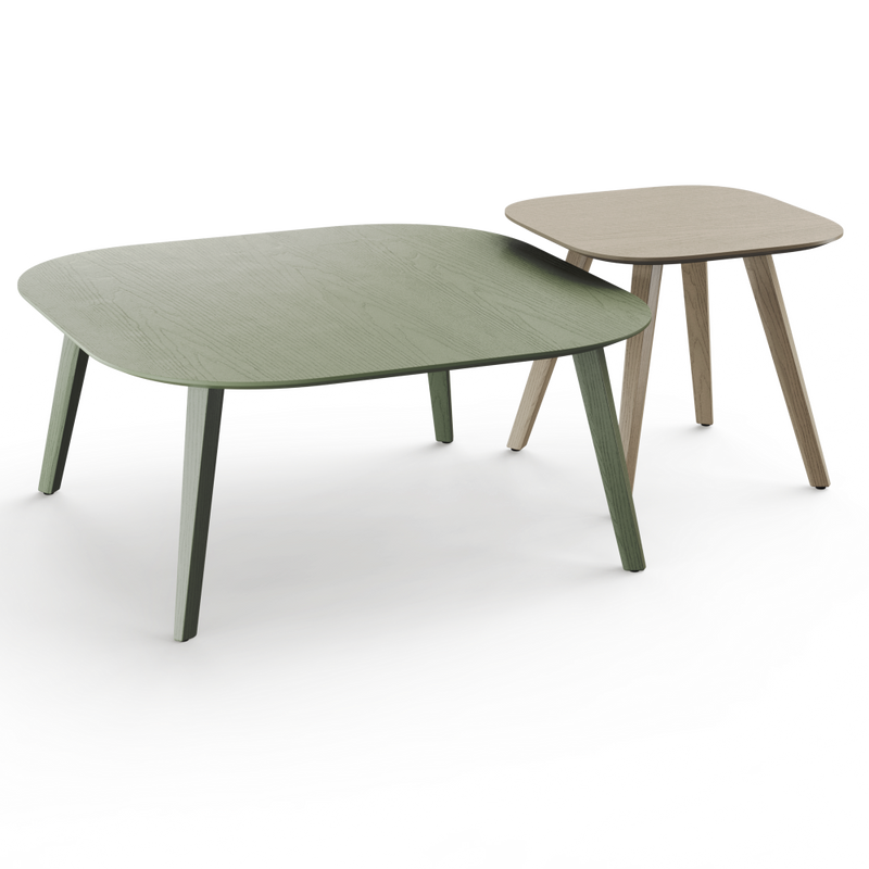Woodplate Low Table | Plywood Base | Square