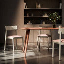 Woodplate Square Table