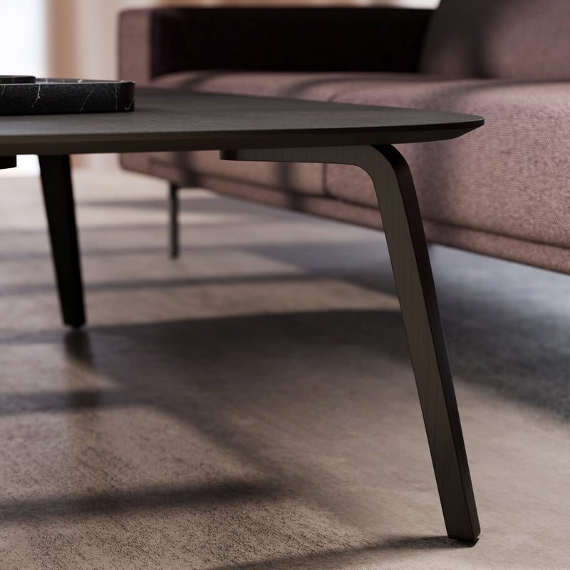Woodplate Low Table | Woody Base | Rectangular