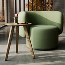 Woodplate Low Table | Woody Base | Round