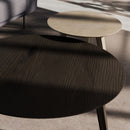 Woodplate Low Table | Woody Base | Round