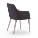 Grace Wood Chair - Upholstered Back