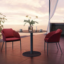 Globe Outdoor Pedestal Table - Round