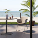 Globe Outdoor Pedestal Table - Round