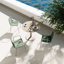 Globe Outdoor Pedestal Table - Round