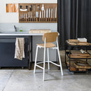 Colander Wood Stool - Pack of 4