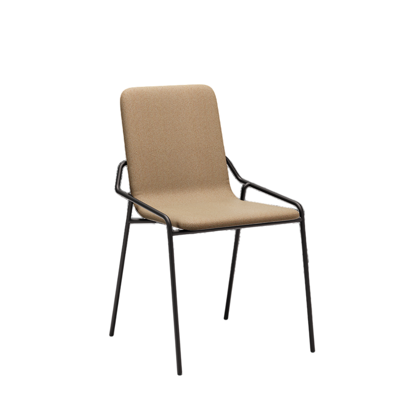 Dupont Stacking Chair Upholstered