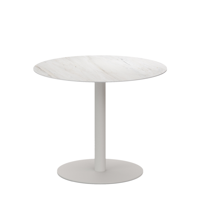 Globe Outdoor Pedestal Table - Round