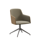 Grace Swivel Chair - Upholstered Back