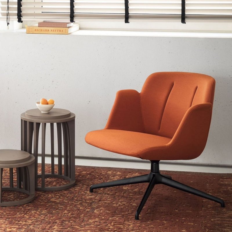 Hive Soft Mini Chair 5 Spoke Aluminum Swivel Base