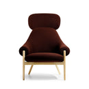 Fender Backrest with Headrest and Wooden Base