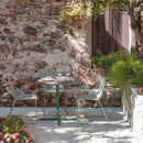 Marina Out Sled Chair with Metal Wire Mesh