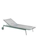 Kissi Sun Lounger with Wheels
