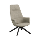 Rego Executive Wood Swivel Lounge Chair