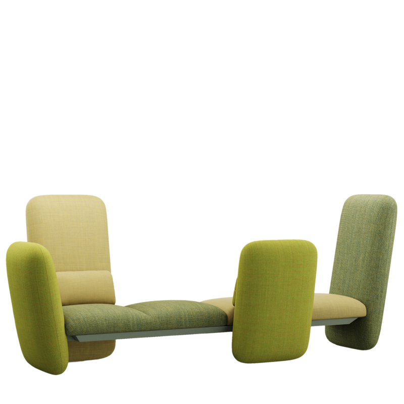 Metric Modular Seating Elements - Four Seater Bench