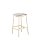 Mika Barstools Without Backrest - Upholstered Seat