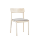 Mika Stacking Chair - Upholstered Seat