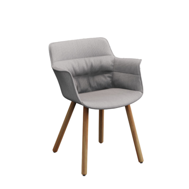 Rego Play Dowel Wood Base Chair