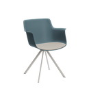 Rego Play Ellipse Swivel Upholstered Chair