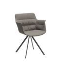 Rego Play Ellipse Swivel Upholstered Chair