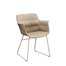 Rego Play Sled Base Upholstered Outdoor Chair