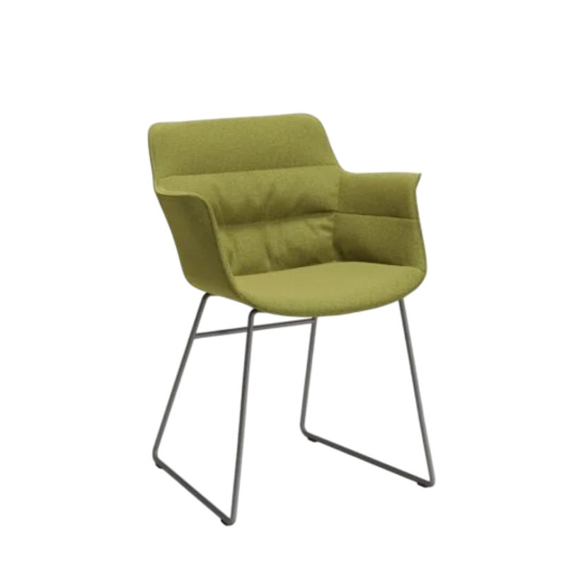 Rego Play Sled Base Upholstered Chair