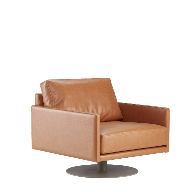 Mabel Comfort Armchair - Round Base