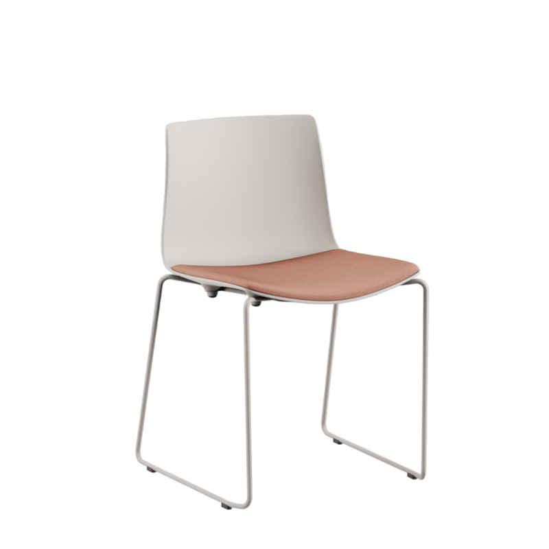Rest Sled Base Stacking Chair