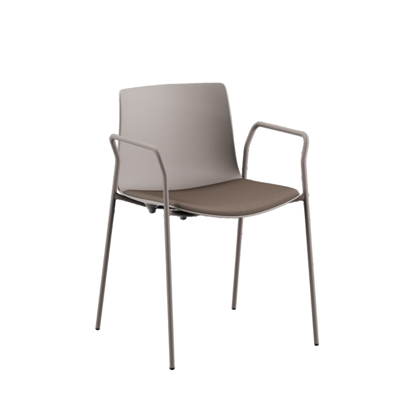 Rest 4-Leg Chair with Arm