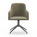 Grace Swivel Chair - Upholstered Back