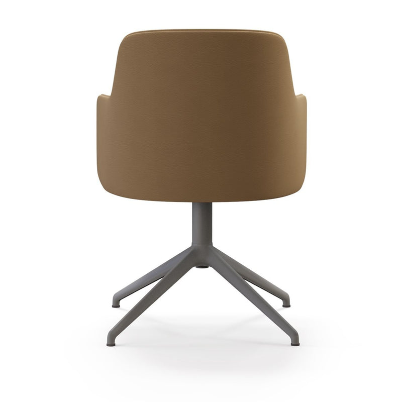 Grace Swivel Chair - Upholstered Back