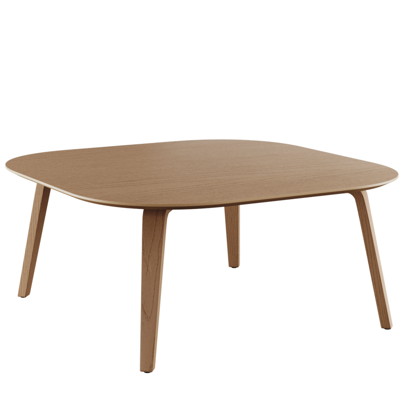 Woodplate Low Table | Plywood Base | Square