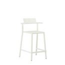 Yard Counter Stool with Armrest