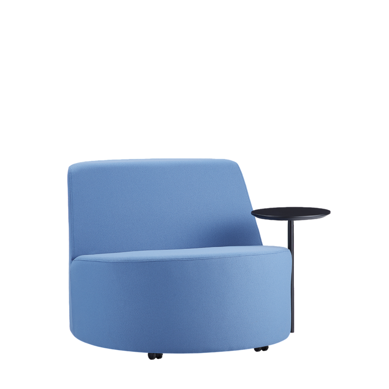 Bold Lounge Chair with Side Table