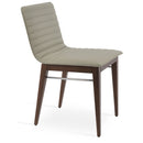 Corona Wood Dining Chair Full Upholstery