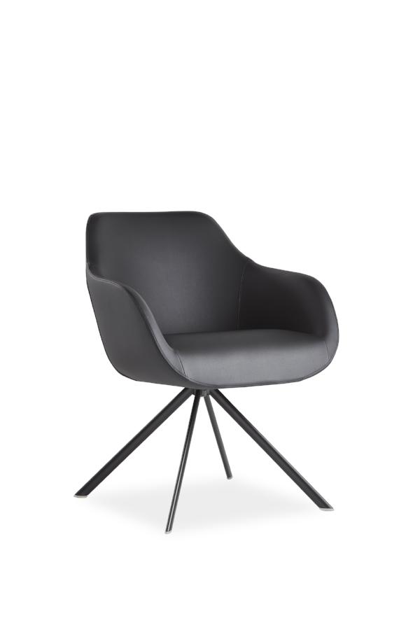 Lamy Metal Swivel Chair