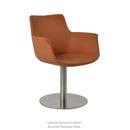 Bottega Arm Round Swivel Chair
