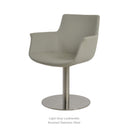 Bottega Arm Round Swivel Chair