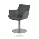 Bottega Arm Round Swivel Chair
