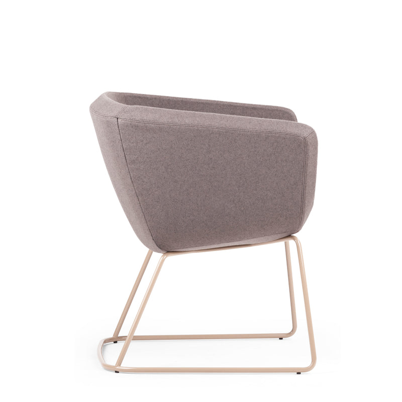 Arca Chair Steel Sled Base