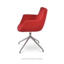 Bottega Arm Spider Swivel Chair