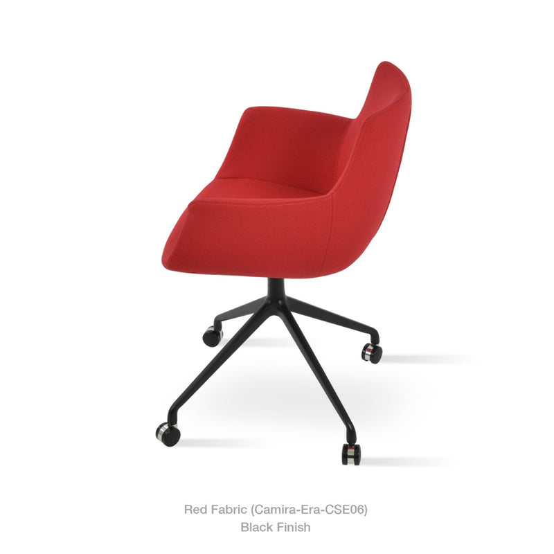 Bottega Arm Spider Swivel Chair