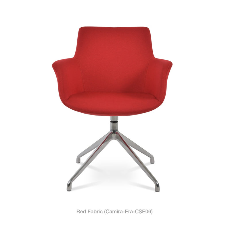 Bottega Arm Spider Swivel Chair