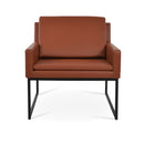 Nova Black Sled Armchair