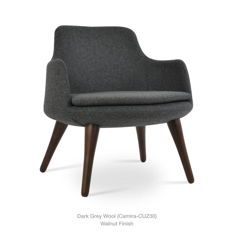 Dervish Wood Lounge Chair