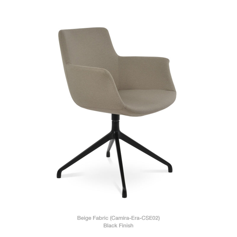 Bottega Arm Spider Swivel Chair