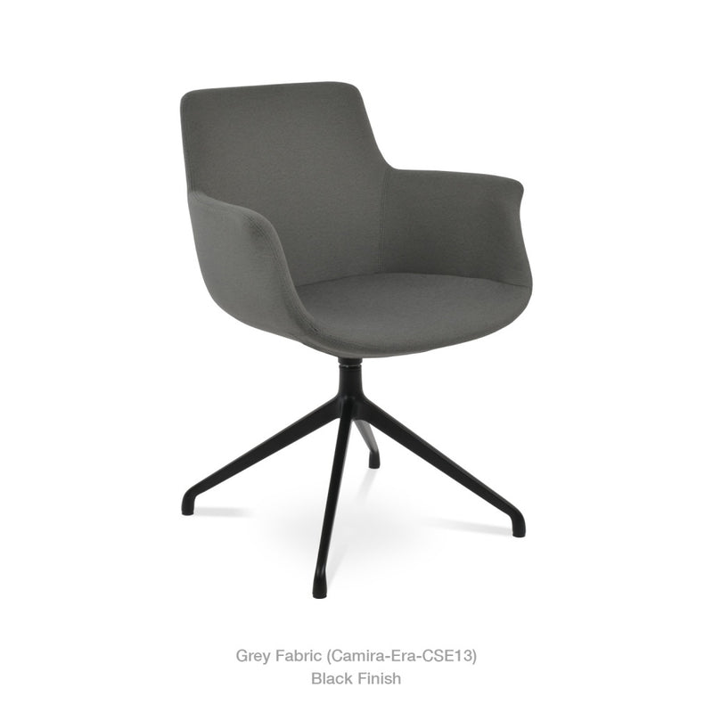 Bottega Arm Spider Swivel Chair