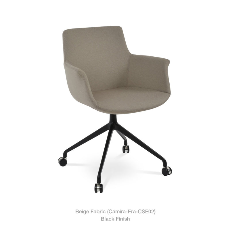 Bottega Arm Spider Swivel Chair