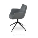 Bottega Arm Spider Swivel Chair