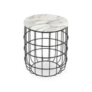 Violetta Marble End Table